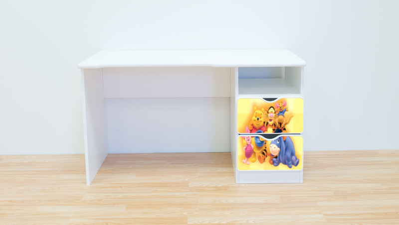 Becks písací stolík pravý Macko Pu MP